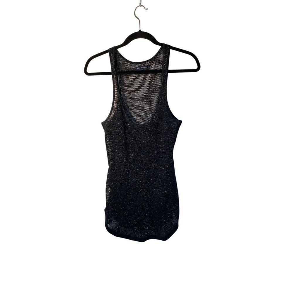 American eagle Y2K vintage mesh sheer Gothic whimsigoth tank top M